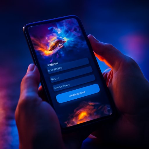 livescore register form on smartphone